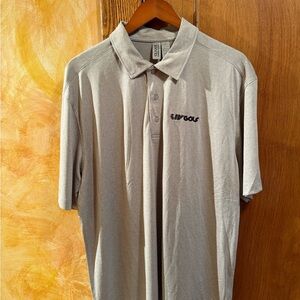 Clique Men's Polo Shirt with Liv Golf logo